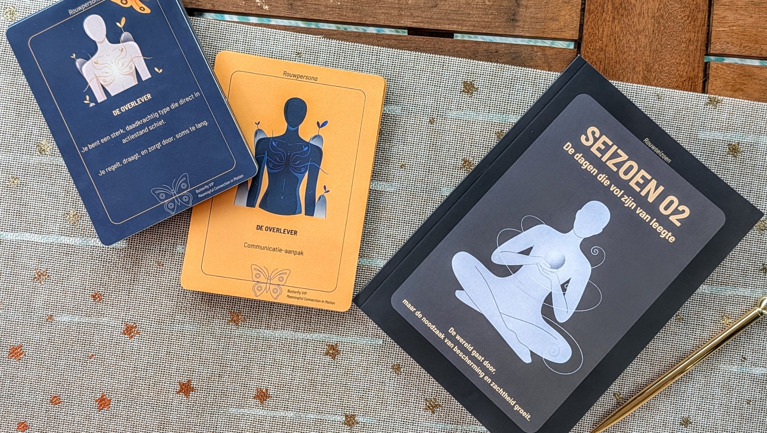 Ondersteuning bij rouw voor jezelf: Reflectieboeken & betekeniskaarten