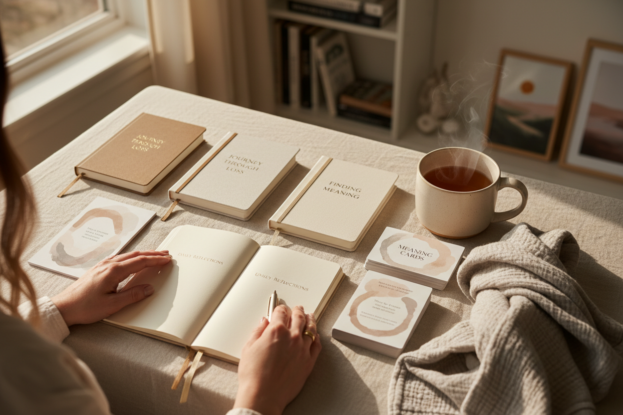 Rouwbegeleiding voor professionals: werkvormen & reflectiematerialen