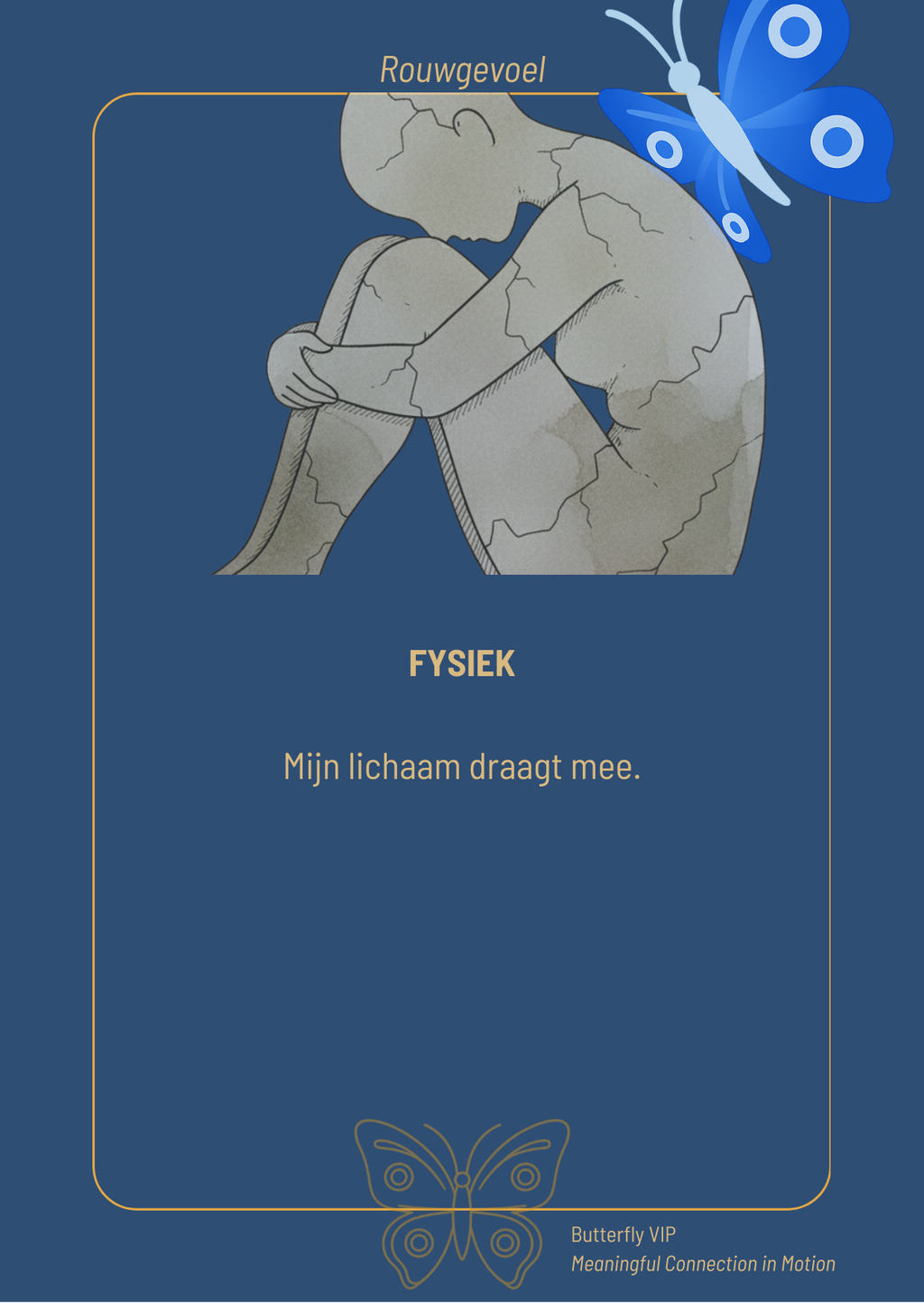 Betekeniskaarten - Rouwgevoel - Fysiek